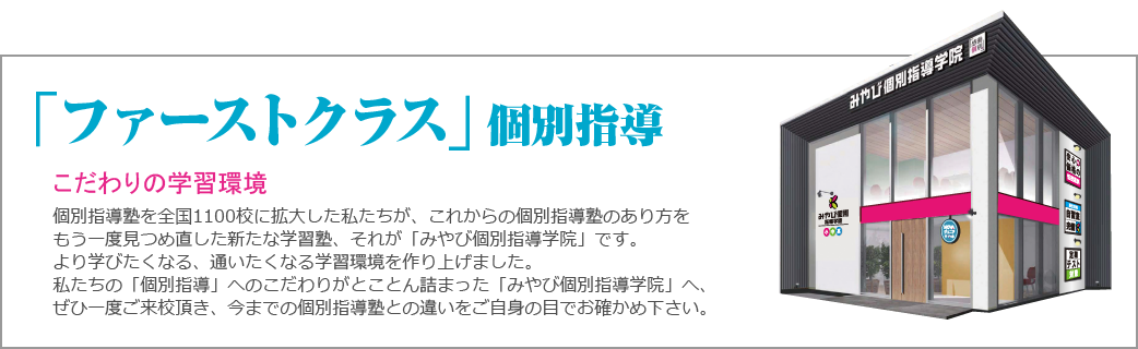 「ファーストクラス」個別指導