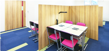 オリジナル個別ブース